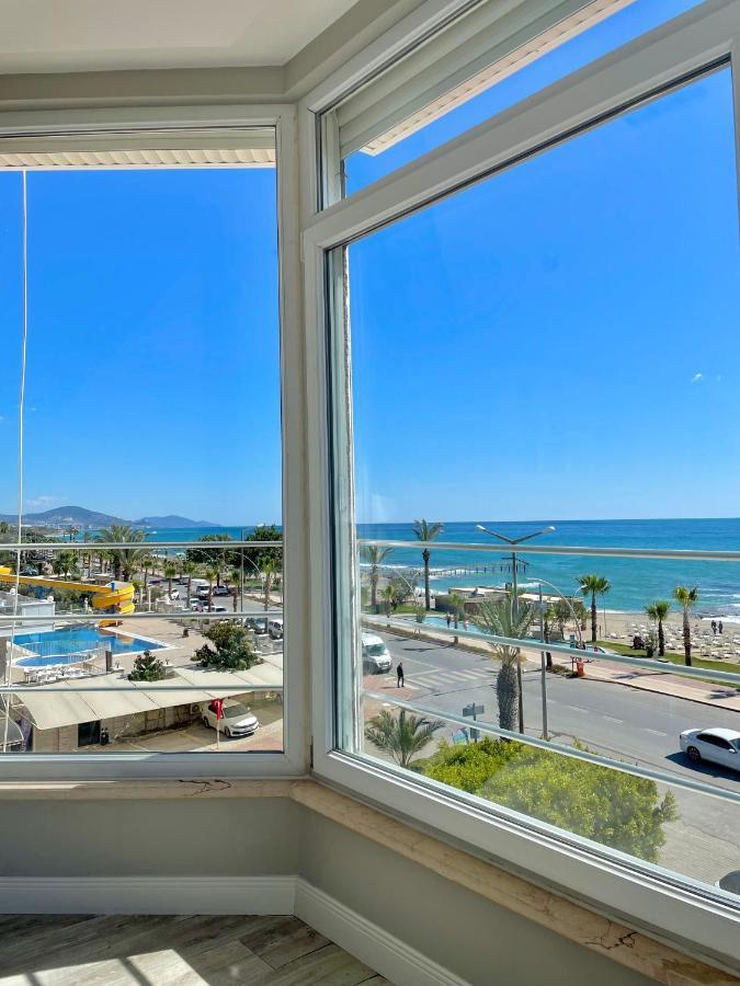 Sa Apartments! Beachfront Apartment With Sea View & Pool ألانيا المظهر الخارجي الصورة