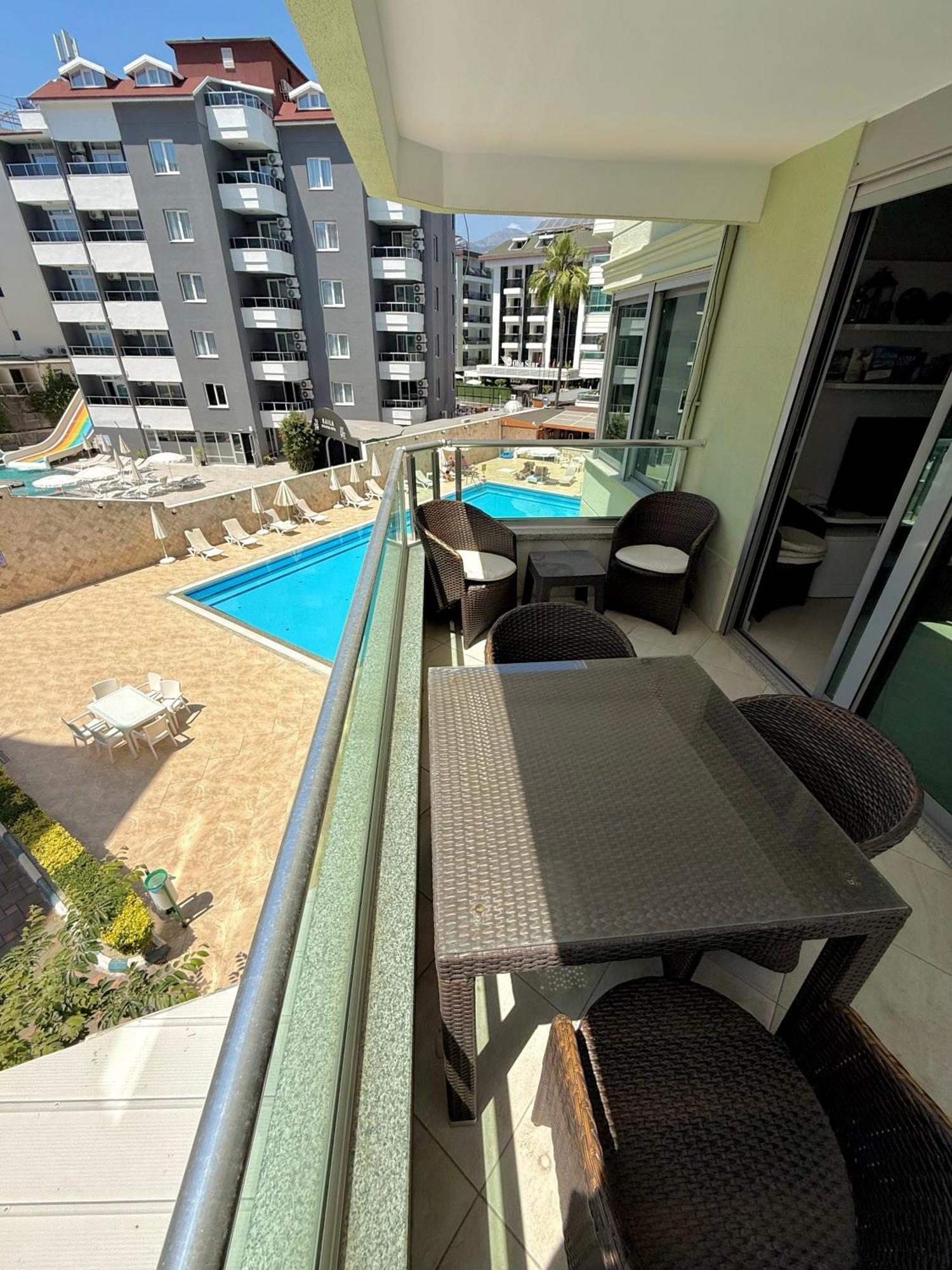 Sa Apartments! Beachfront Apartment With Sea View & Pool ألانيا المظهر الخارجي الصورة