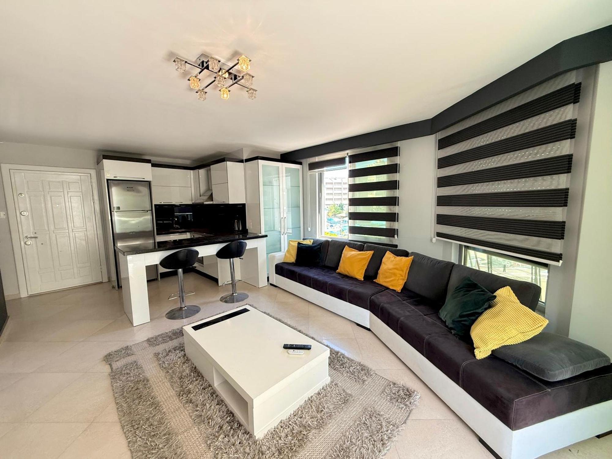 Sa Apartments! Beachfront Apartment With Sea View & Pool ألانيا الغرفة الصورة