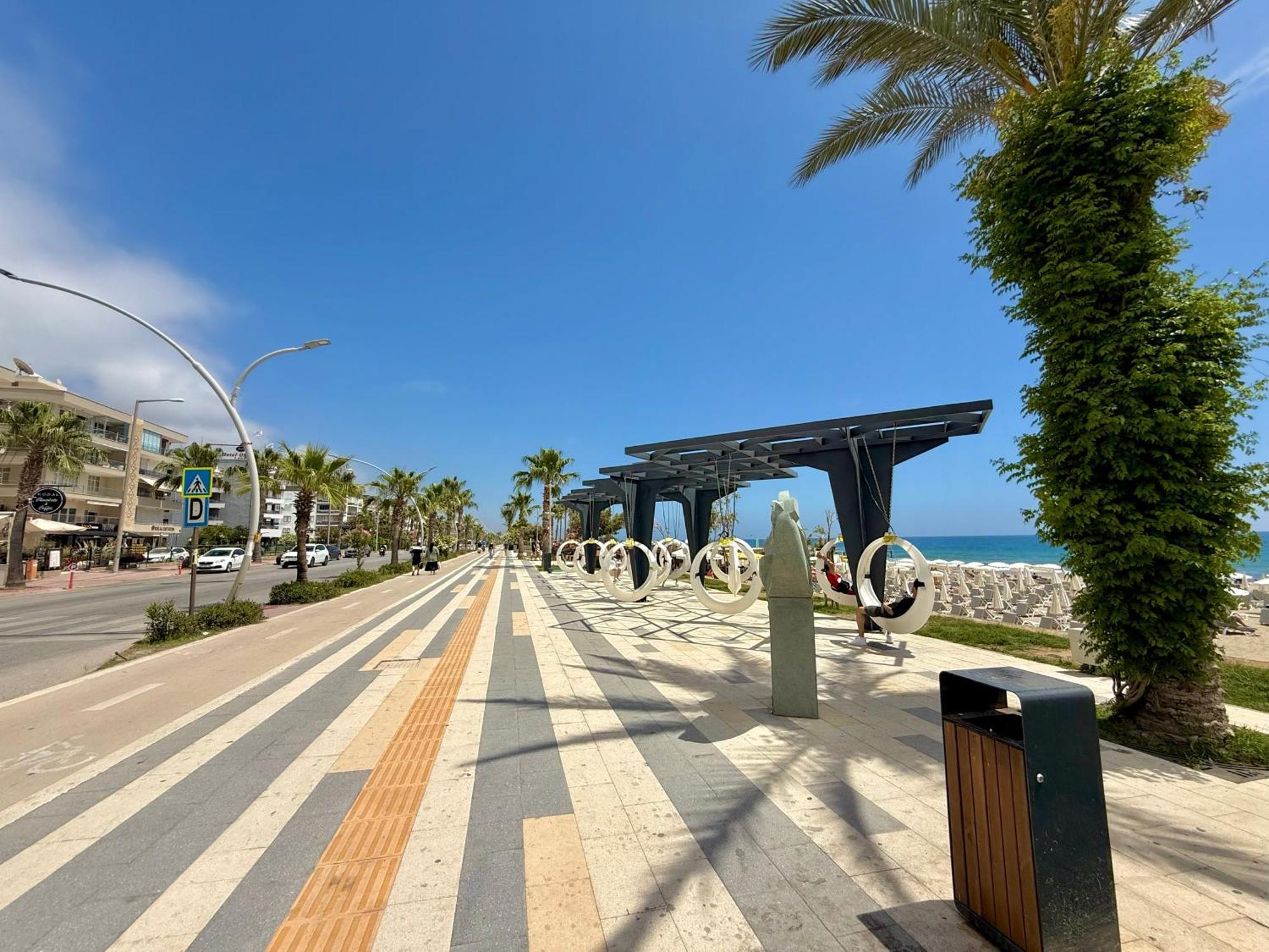 Sa Apartments! Beachfront Apartment With Sea View & Pool ألانيا المظهر الخارجي الصورة